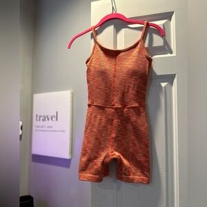 target athletic romper size xs